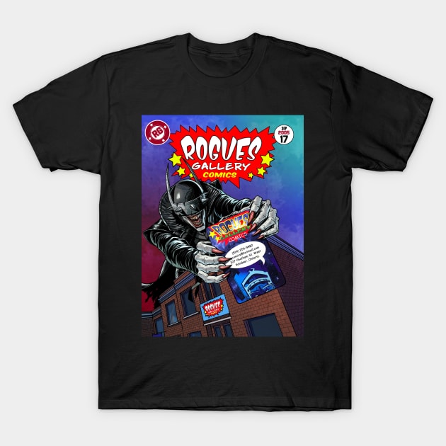 Rogues Gallery Year 17 T-Shirt by Rogues Gallery Comics